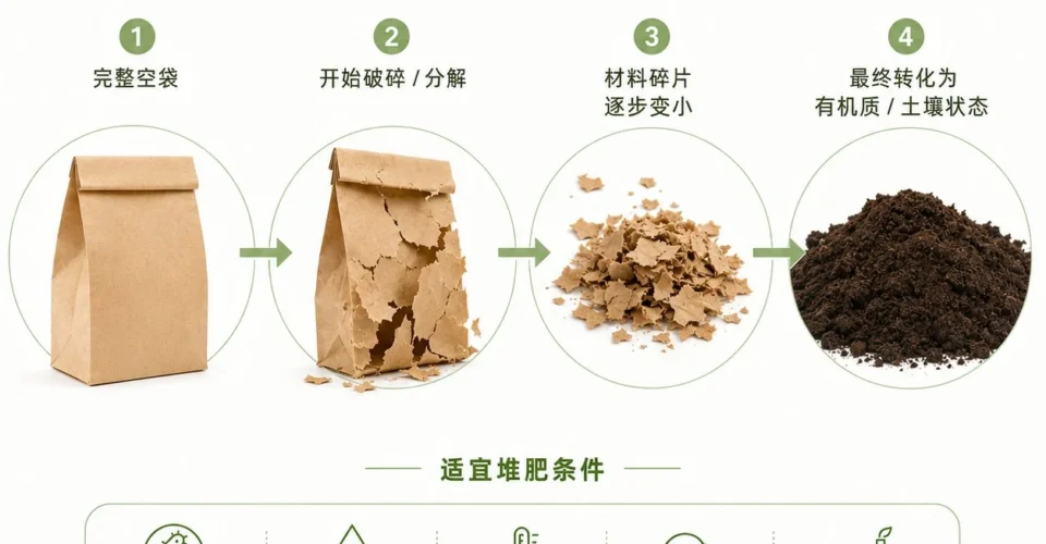 可降解包装降解过程