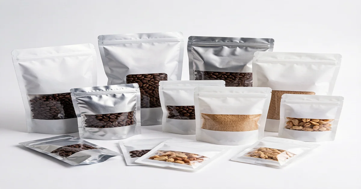 食品软包装袋定制指南-多种食品级软包装袋型展示