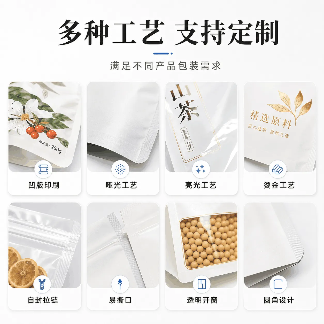 多种工艺支持定制