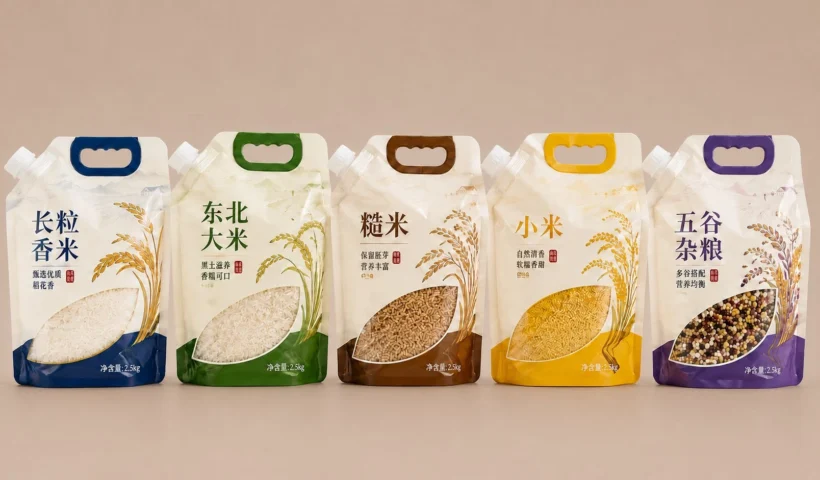 premium-grains-collection-five-varieties-long-grain-rice-northeast-rice-brown-rice-millet-multigrain-2.5kg-box-pouch