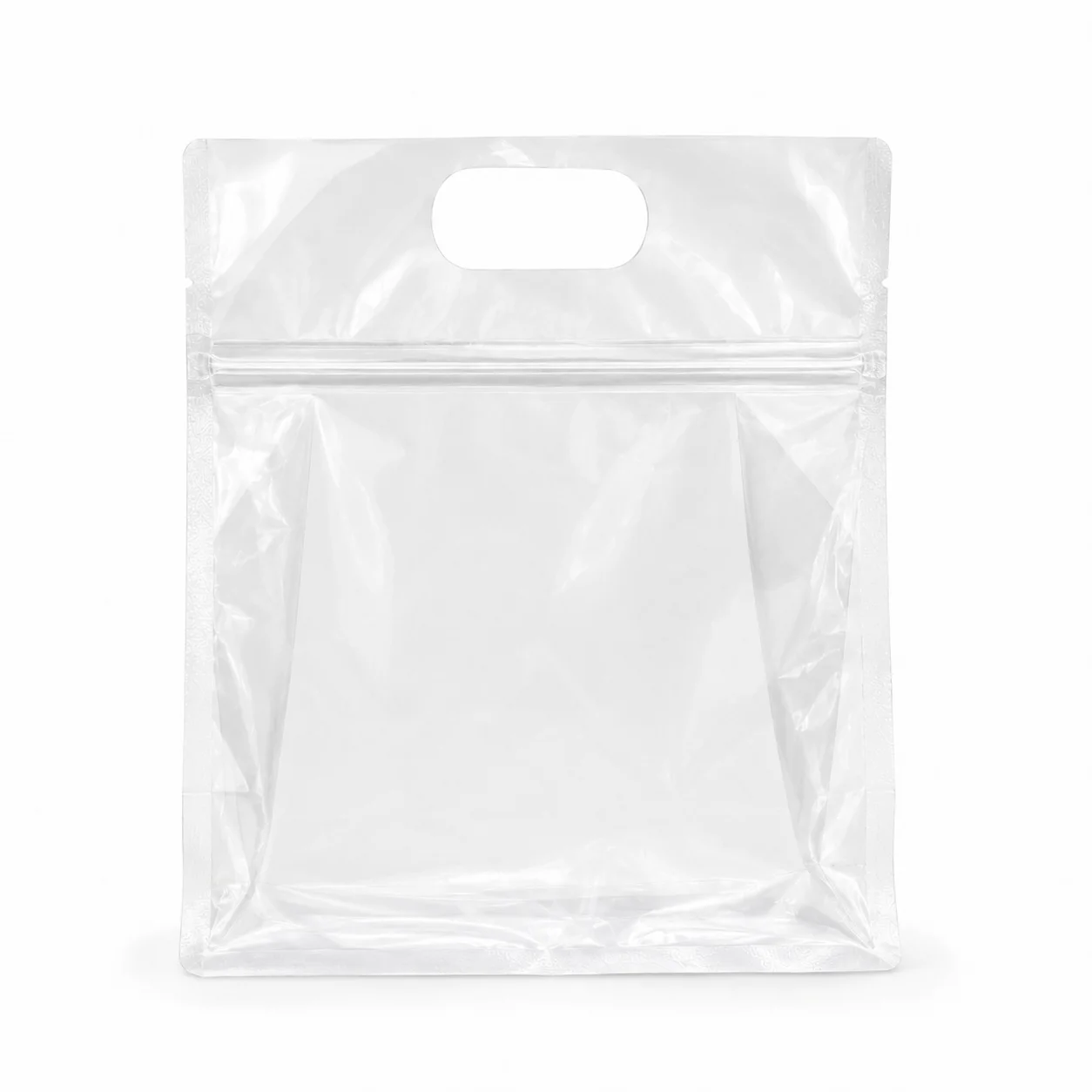 透明手提通用包装袋 食品级平底袋大量现货供应