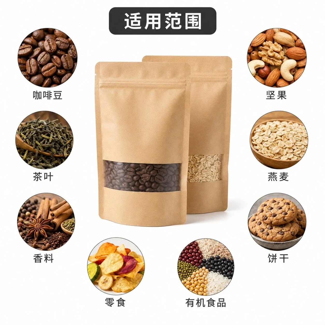 可降解堆肥包装 环保生物降解卷膜包装袋 - 图片 3