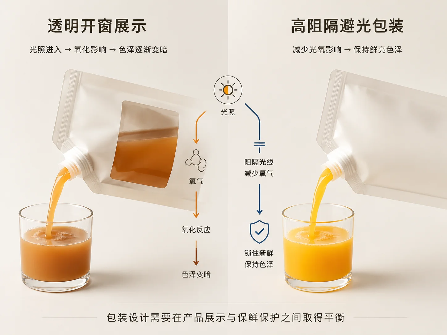 液体饮料包装 保持风味与营养