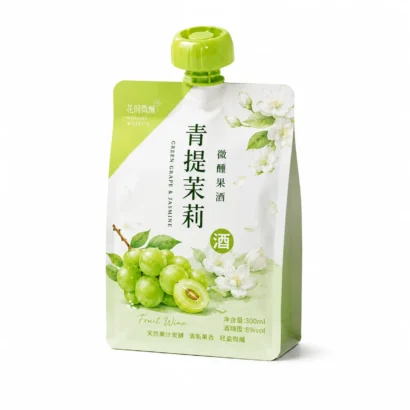 Liquor packaging stand-up pouch