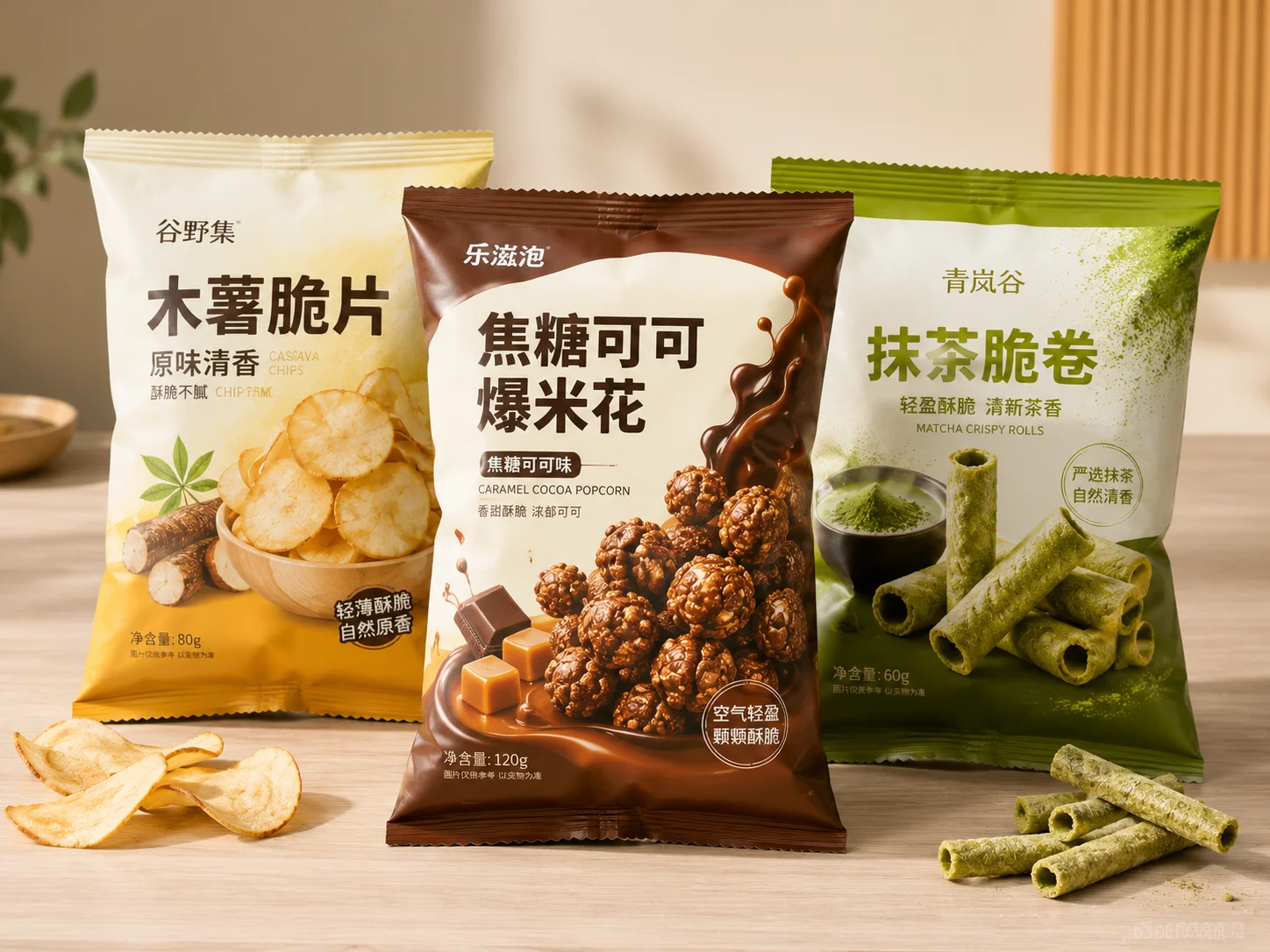 糖果零食 充氮保鲜与品质保持