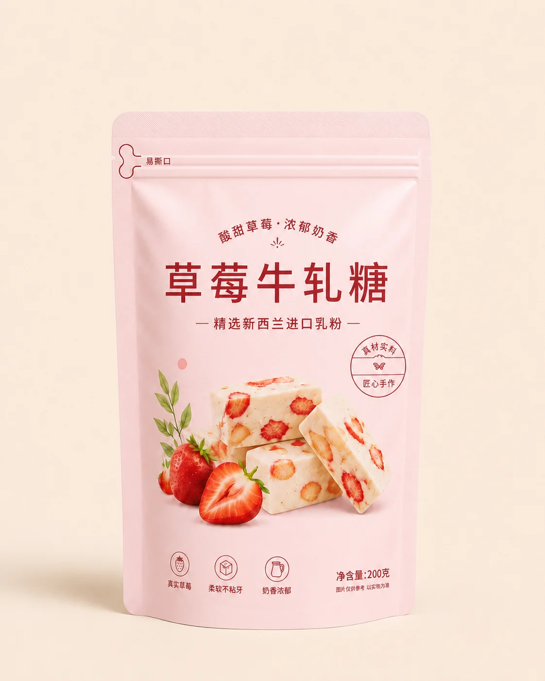 糖果零食 牛轧糖
