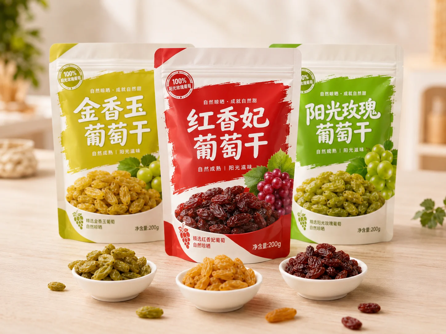 农产品包装 多规格印刷