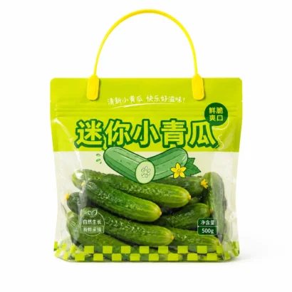 Fresh fruit and vegetable packaging bag