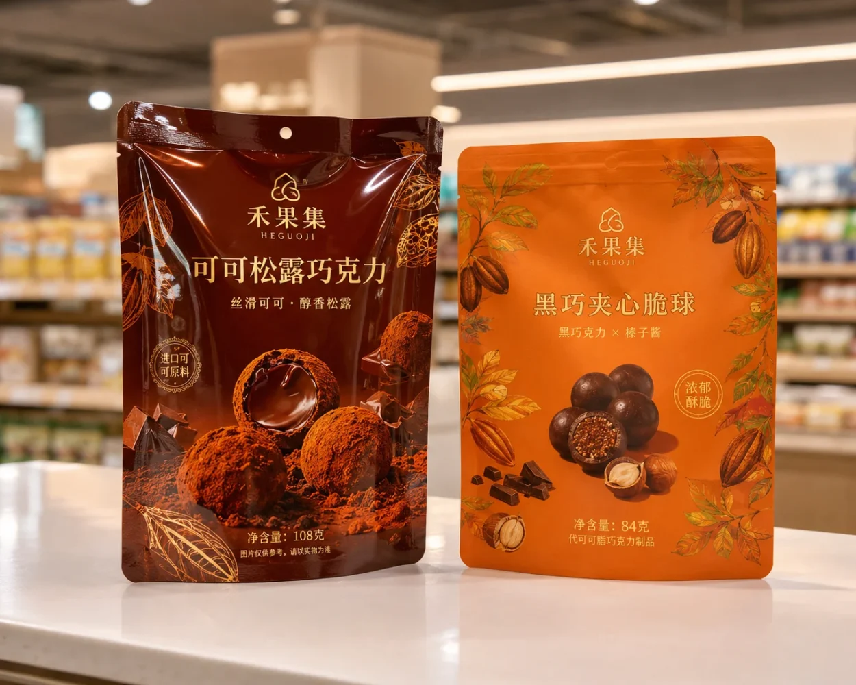 包装印刷 哑光亮面效果